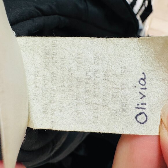 VTG Daisy Kingdom 80s 90s Black Velvet Cloak Cape Hood One Size Whimsigoth - Picture 10 of 10